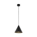 Lampa wisząca z kloszem w kształcie stożka czarna CONO 10058 TK Lighting