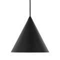 Lampa wisząca z kloszem w kształcie stożka czarna CONO 10058 TK Lighting
