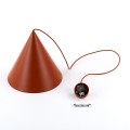 Lampa wisząca z kloszem stożkiem w ceglanym kolorze E27 10065 TK Lighting