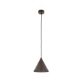 Lampa wisząca CONO E27 Brązowy - klosz stal lakierowana 10073 TK Lighting