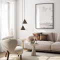 Lampa wisząca CONO E27 Brązowy - klosz stal lakierowana 10073 TK Lighting