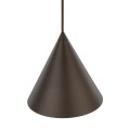 Lampa wisząca CONO E27 Brązowy - klosz stal lakierowana 10073 TK Lighting