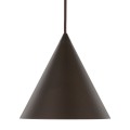 Lampa wisząca CONO E27 Brązowy - klosz stal lakierowana 10073 TK Lighting