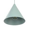 Lampa wisząca CONO E27  Miętowy - klosz stal lakierowana 10074 TK Lighting