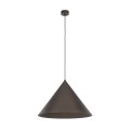 Lampa wisząca do salonu stożek CONO BROWN E27 stal lakierowana 10062 TK Lighting