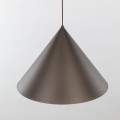 Lampa wisząca do salonu stożek CONO BROWN E27 stal lakierowana 10062 TK Lighting