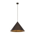 Lampa wisząca do salonu stożek CONO BROWN E27 stal lakierowana 10062 TK Lighting