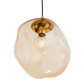 Lampa wisząca SOL gwint E27 moc 15W styl nowoczesny szklany klosz | złoty 4261 TK lighting