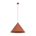 Lampa wisząca w kolorze ceglanym do nowoczesnego salonu, na E27 10089 TK Lighting