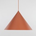 Lampa wisząca w kolorze ceglanym do nowoczesnego salonu, na E27 10089 TK Lighting