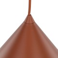 Lampa wisząca w kolorze ceglanym do nowoczesnego salonu, na E27 10089 TK Lighting