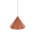 Lampa wisząca w kolorze ceglanym do nowoczesnego salonu, na E27 10089 TK Lighting