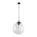 Lampa wisząca SOL gwint E27 moc 15W styl nowoczesny szklany klosz | chrom 4262 TK lighting