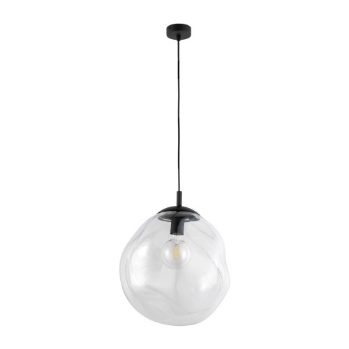 Lampa wisząca SOL gwint E27 moc 15W styl nowoczesny szklany klosz | chrom 4262 TK lighting