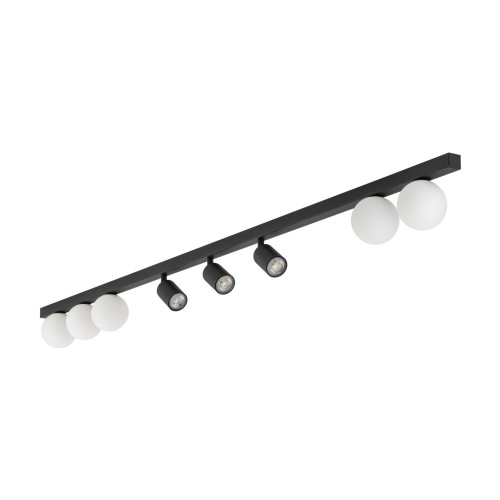 Lampa sufitowa z reflektorami, szklane klosze GU10/G9 10004 TK Lighting