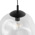 Lampa wisząca SOL gwint E27 moc 15W styl nowoczesny szklany klosz | chrom 4262 TK lighting