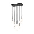 Lampa wisząca z 13 szklanymi kulkami G9 nad stół do salonu 10079 TK Lighting
