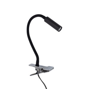 Lampka nocna stołowa z uchwytem czarna LAGOS BLACK 16025 TK Lighting