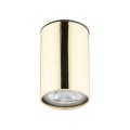 Spot lampa natynkowa tuba złoty połysk TOP GU10 5736 TK Lighting