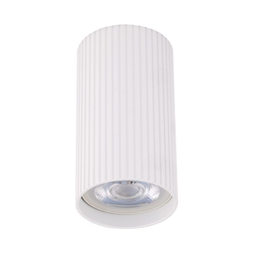 Spot lampa natynkowa tubka TUNE na GU10 Biała do salonu holu 10023 TK Lighting