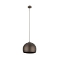 Lampa wisząca pojedyncza do wnętrz rustykalnych, stalowy klosz 10171 TK Lighting