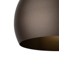 Lampa wisząca pojedyncza do wnętrz rustykalnych, stalowy klosz 10171 TK Lighting