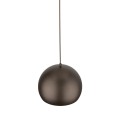 Lampa wisząca pojedyncza do wnętrz rustykalnych, stalowy klosz 10171 TK Lighting