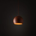 Lampa wisząca ZOE S w nowoczesnym ceglanym kolorze do salonu 10174 TK Lighting
