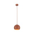 Lampa wisząca ZOE S w nowoczesnym ceglanym kolorze do salonu 10174 TK Lighting