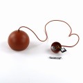 Lampa wisząca ZOE S w nowoczesnym ceglanym kolorze do salonu 10174 TK Lighting
