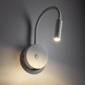 Kinkiet Lagos biały z wbudowanym USB regulacja ramienia na G9 10202 TK Lighting