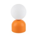 Lampka nocna pomarańczona ze okrągłym kloszem MIKI ORANGE 16041 TK Lighting