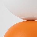 Lampka nocna pomarańczona ze okrągłym kloszem MIKI ORANGE 16041 TK Lighting