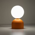 Lampka nocna pomarańczona ze okrągłym kloszem MIKI ORANGE 16041 TK Lighting