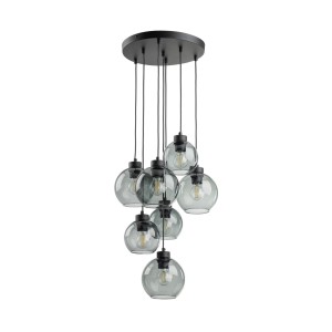 Lampa wisząca CUBUS z grafitowymi szklanymi kloszami do salonu 10207 TK Lighting
