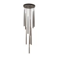 Lampa wisząca PIANO z kaskadowo zawieszonymi brązowymi kloszami 10110 TK Lighting