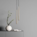 Lampa wisząca PIANO BLACK GOLD nad stolik kawowy rurka na G9 10116 TK Lighting