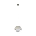 Lampa wisząca BONO BEIGE M klosz metal mleczne szkło 10274 TK Lighting