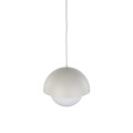 Lampa wisząca BONO BEIGE M klosz metal mleczne szkło 10274 TK Lighting