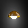 Lampa wisząca w stylu retro kulistym kloszem BONO OCHRA 10275 TK Lighting