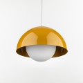 Lampa wisząca w stylu retro kulistym kloszem BONO OCHRA 10275 TK Lighting