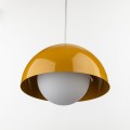 Lampa wisząca w stylu retro kulistym kloszem BONO OCHRA 10275 TK Lighting