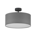 Lampa sufitowa okrągła 40cm RONDO grafitowa do salonu 4240 TK Lighting