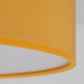 Plafon NICOLA żółty klosz tkanina Ø38cm na cztery żarówki E27 10154 TK Lighting