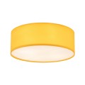 Plafon NICOLA żółty klosz tkanina Ø38cm na cztery żarówki E27 10154 TK Lighting
