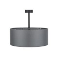 Lampa sufitowa okrągła 40cm RONDO grafitowa do salonu 4240 TK Lighting