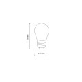 ŻARÓWKA E27 CLEAR 6W 3000 K DIMMABLE 18012 TK Lighting