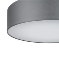 Lampa sufitowa RONDO gwint E27 moc 15W styl  klosz tkanina | chrom 4239 TK lighting