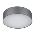 Lampa sufitowa RONDO gwint E27 moc 15W styl  klosz tkanina | chrom 4239 TK lighting