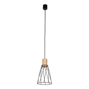 Lampa wisząca pojedyncza MODESTO z drucianym kloszem na GU10 10155 TK Lighting